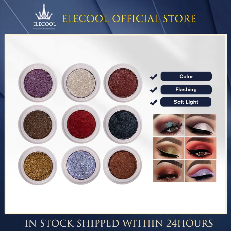 

1~5PCS Glitter Eyeshadow Pallete Long Lasting Pigment Shimmer Diamond Soft Eye Cream Matte Waterproof Makeup Maquillaje