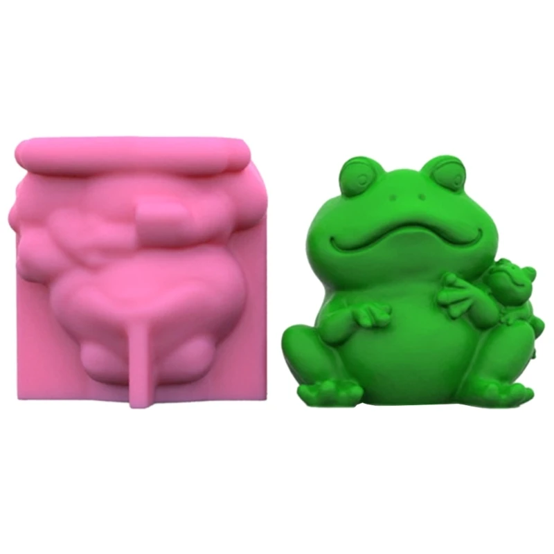 

Frogs Flowerpot Silicone Mold Succulent Planter Concrete Mold Pen Holder Mold
