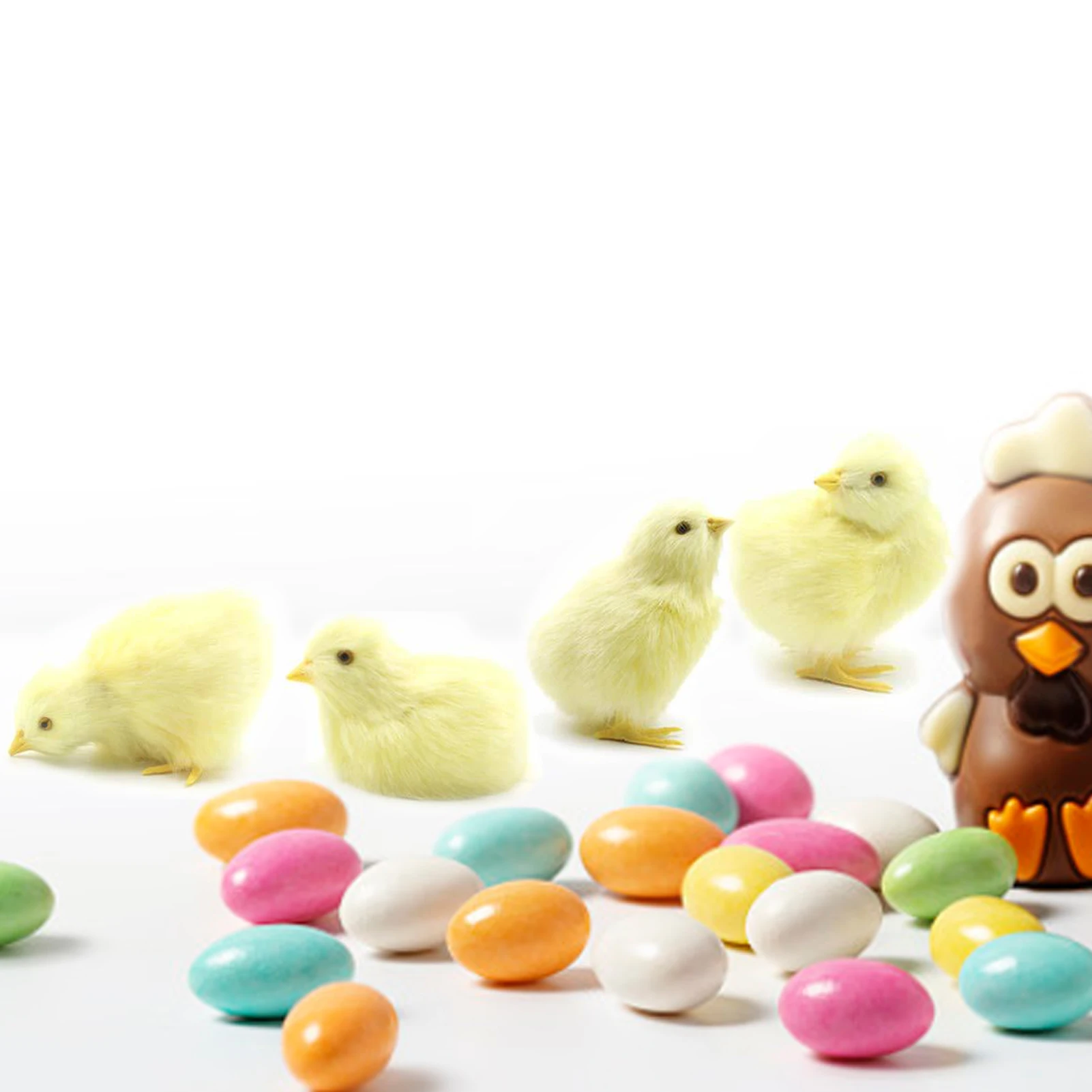 

Плюшевый Цыпленок, игрушка, имитация Реалистичного пушистого животного, пасхальный подарок, детская игрушка, Цыпленок, кукла, познавательн...