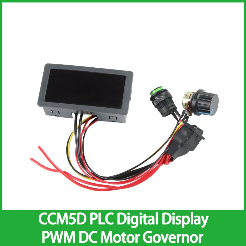 Цифровой дисплей CCM5D PLC, устройство управления скоростью двигателя, 6 в, 12 В, 24 В, 30 в