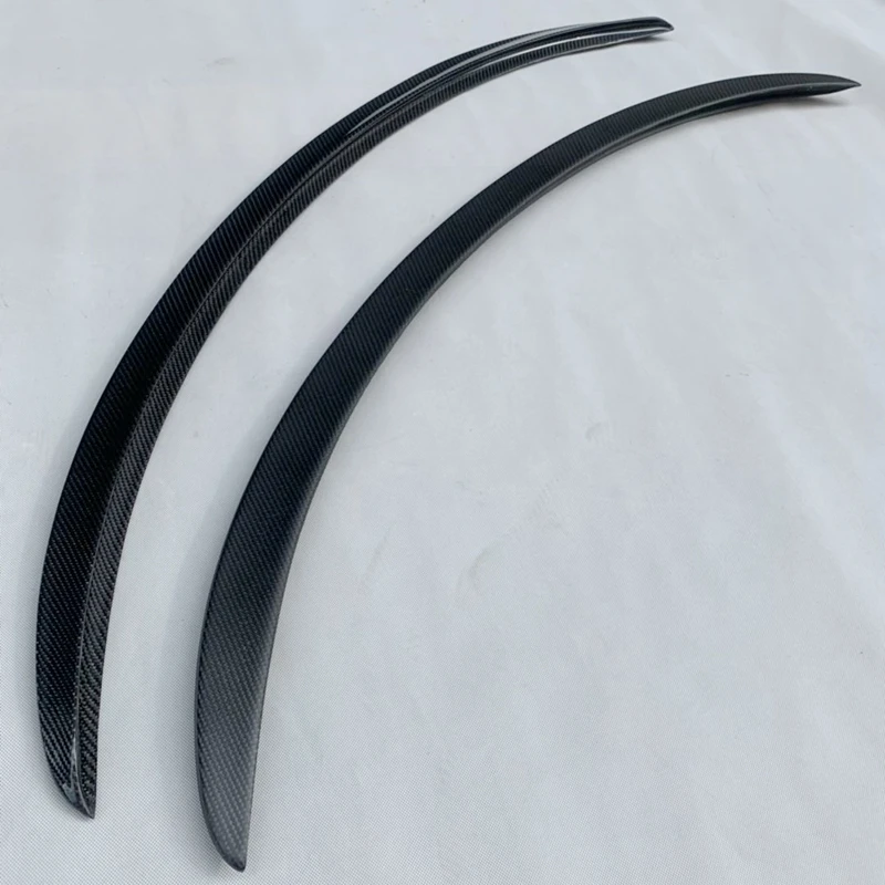 For Tesla Model 3 2017-2020 Rear Wing Spoiler Trunk Boot Wings Carbon Fiber 3M Colloid Installation