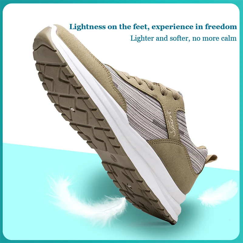 Men Sneakers Breathable Lightweight Outdoor Walking Jogging Running Casual Sports Shoes Marathon Basket Tenis Athletic Trainers