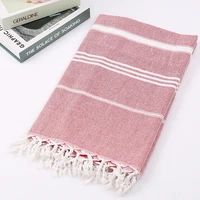 turkey beach sunscreen tassel towel swimming shawl 100180cm adult beach towel extra large peshtemal women winter scarf 2020 new