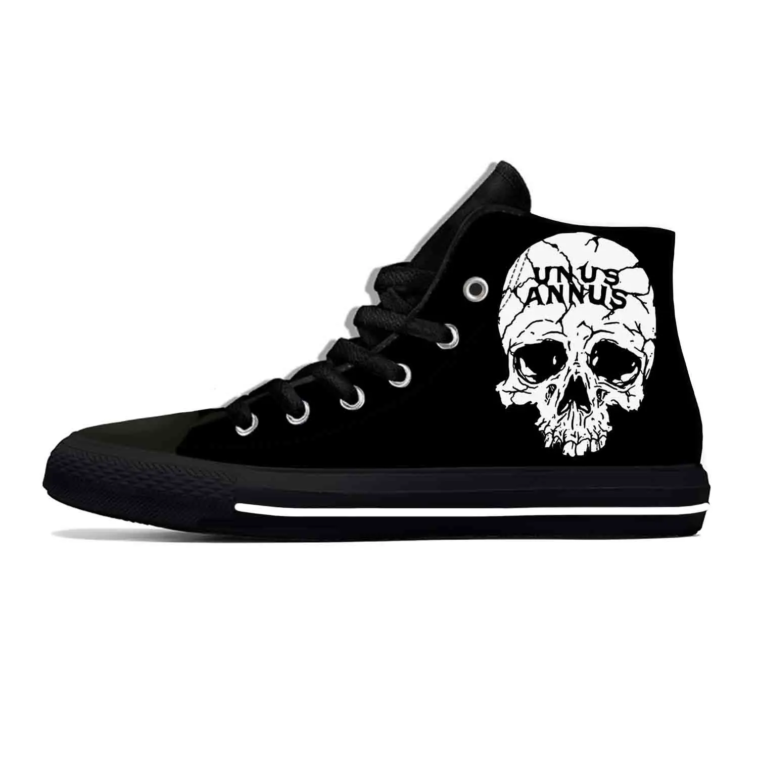 

Hot Unus Annus Momento Mori Markiplier Ethan Mark Casual Cloth Shoes High Top Lightweight Breathable 3D Print Men Women Sneakers