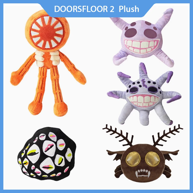 Дверной пол 2 плюшевые новые двери: плюши Монстр ужас игра мягкая фигурка кукла