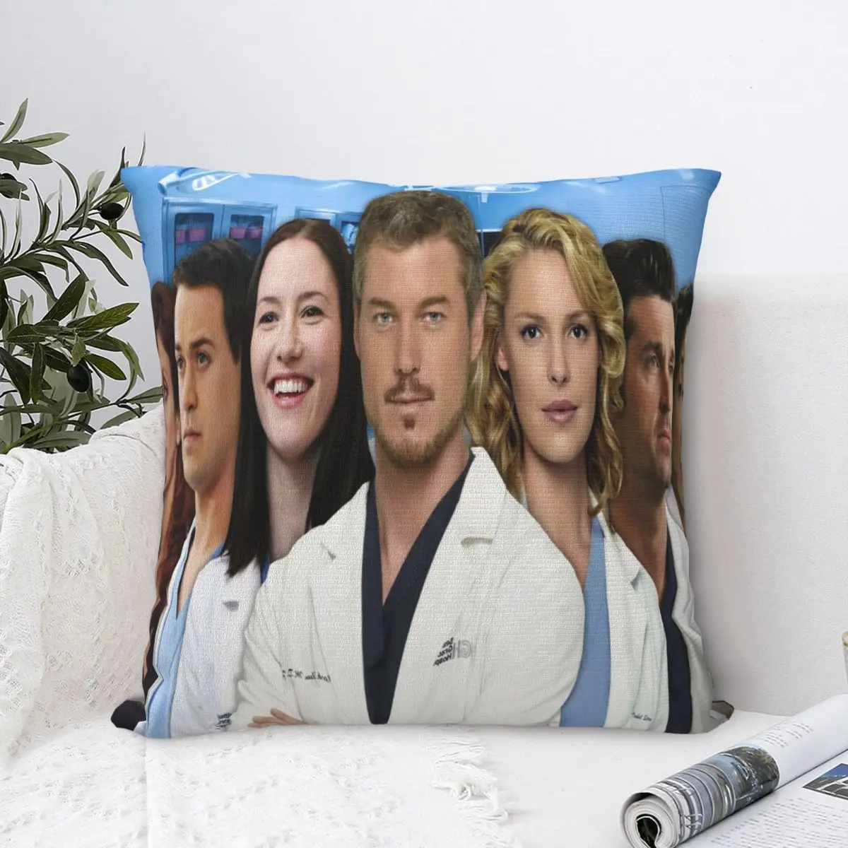 

Greys Anatomy Cushion Super Soft Cushion Home Decor Pillow Covers For Sofa Bed Living Room
