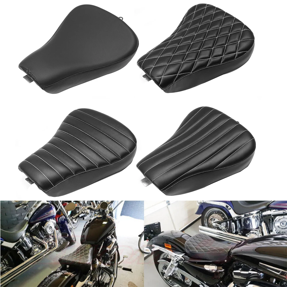 

Мотоциклетная Черная передняя подушка для сиденья водителя для Harley Sportster Forty Eight XL1200 883 72 48 2010-2015