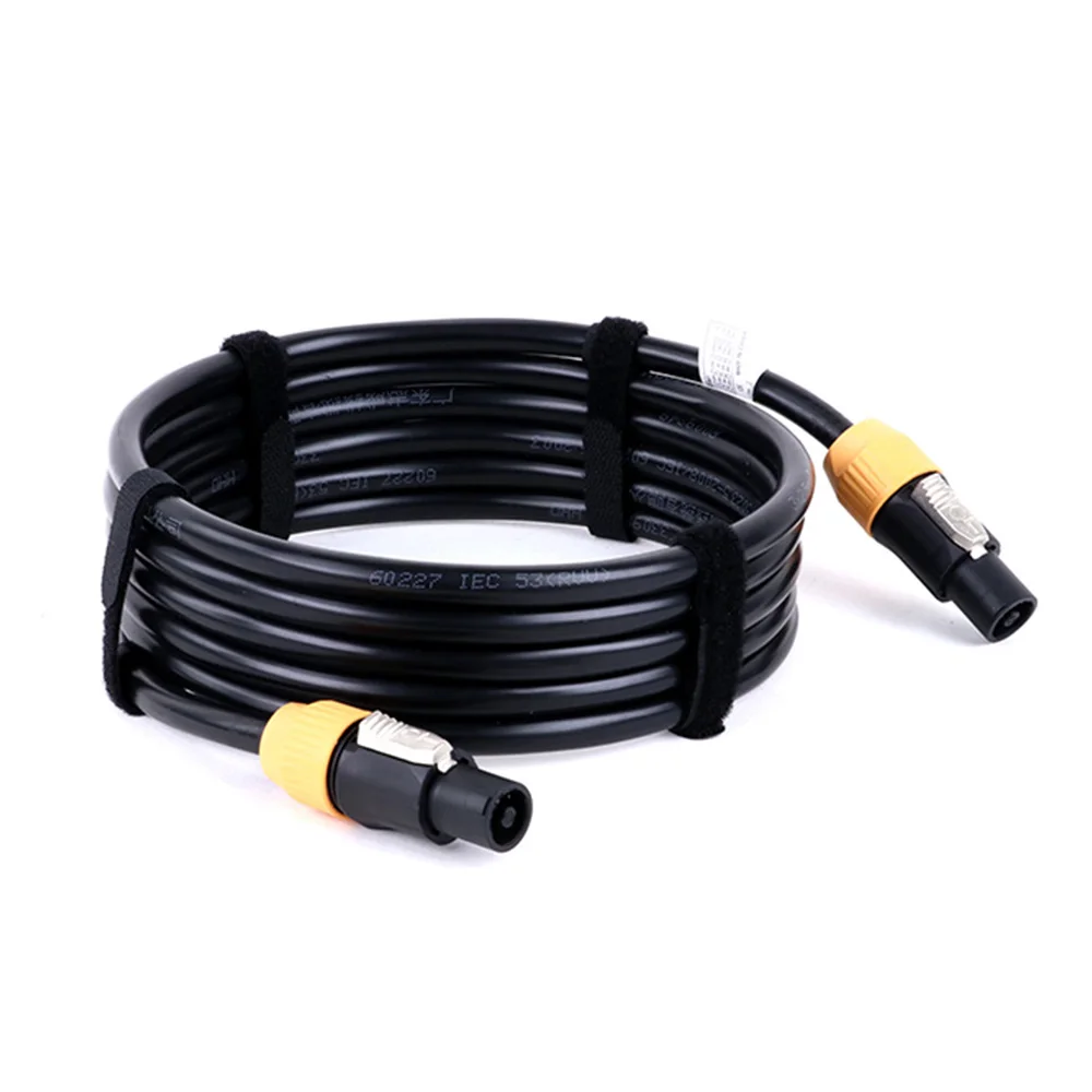 Кабель Speakon водонепроницаемый профессиональный 4-жильный удлинитель динамика с