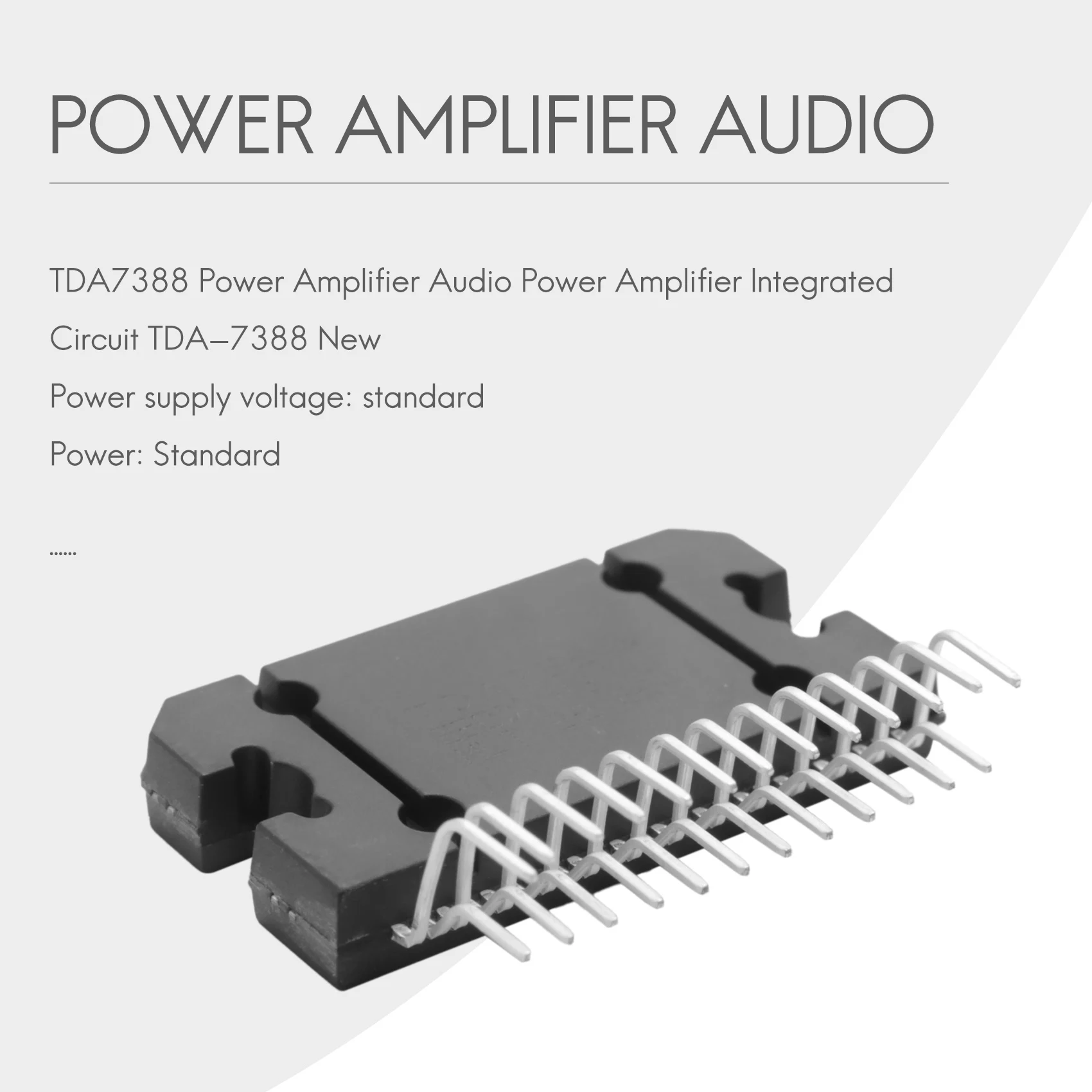 

TDA7388 Power Amplifier Audio Power Amplifier Integrated Circuit TDA-7388 New