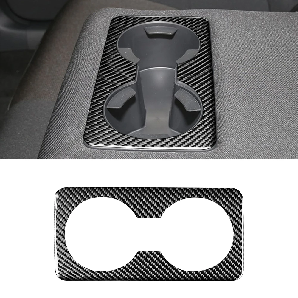 

Наклейка на заднее сиденье для Mazda 3 Angkesaila 2020, декоративная панель для чашки воды, наклейка, аксессуары для интерьера автомобиля, углеродное волокно