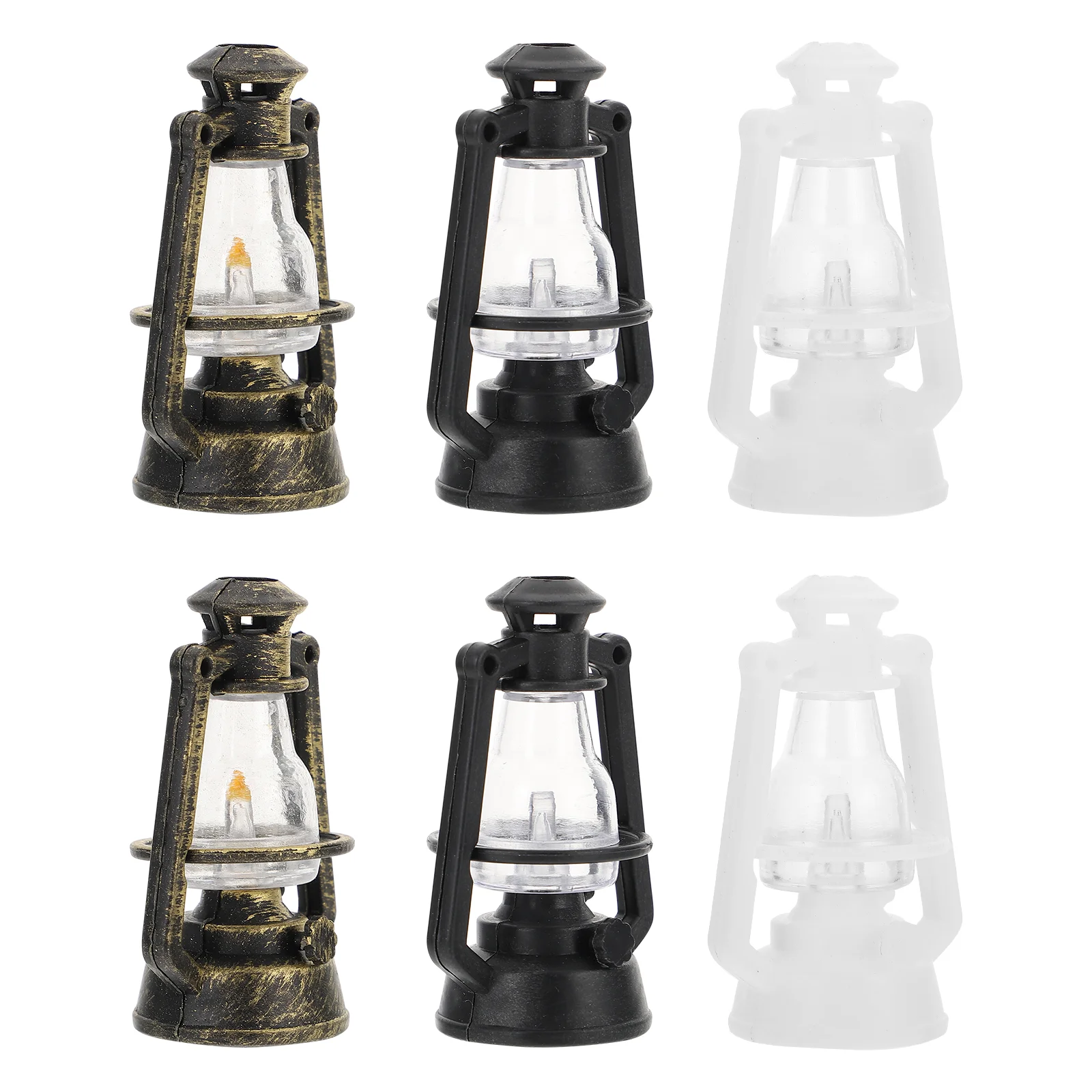 

Lantern Decorative Street Mini Lights Lanterns Lamp Decorations Light Modelhouse Miniature Wedding Small Christmas Kerosene