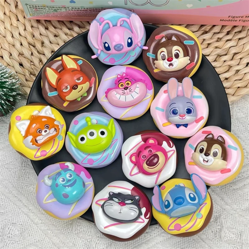 Disney пончик магнит на холодильник Дэйл чип Чеширский кот лотсо инопланетянин