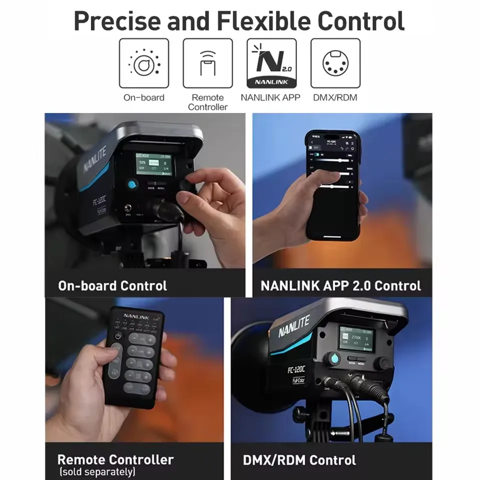 Nanlite FC-120C RGBW видеосвет 145 Вт