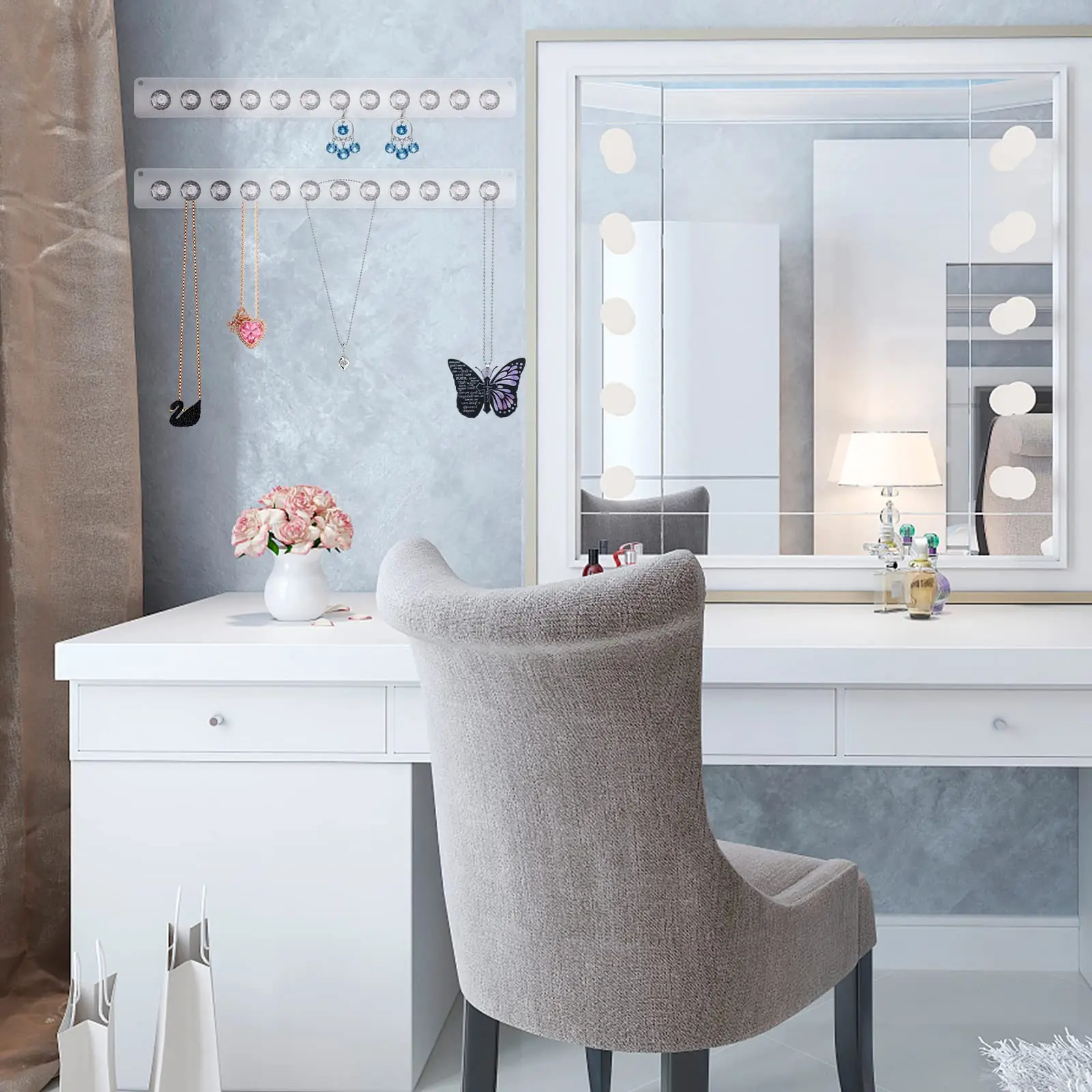 Акриловый держатель для ожерелья