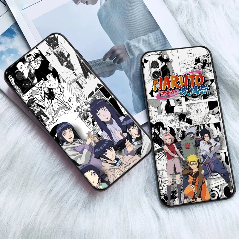 

Bandai NARUTO Cartoon Comics For Xiaomi Redmi 7 7A 8 8A 7 Note 7 8 2021 Pro 8T Phone Case Black Liquid Silicon Soft Back Funda