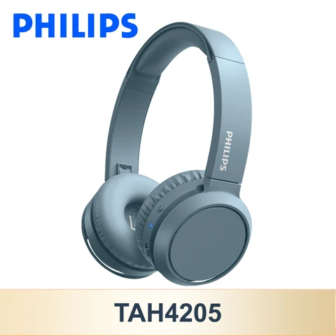 Официальные оригинальные наушники Philips таит4205, беспроводные наушники Bluetooth 5,0, Hi-Fi стерео, Спортивная гарнитура для бега на долгий срок службы