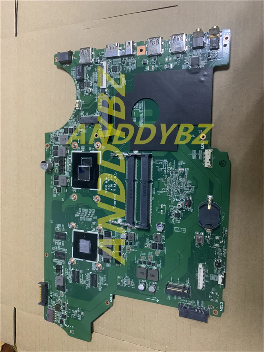 Бывшая в употреблении оригинальная фотография 1,0 для материнской платы M2, GP62, GP72 с процессором I7 и графическим процессором GTX950M, ПРОВЕРЕНО ОК Бывшая в употреблении оригинальная фотография 1,0 для материнской платы M2, GP62, GP72 с процессором I7 и графическим процессором GTX950M, ПРОВЕРЕНО ОК