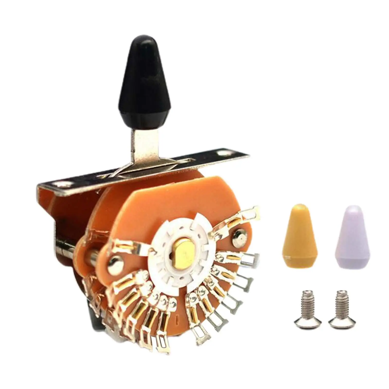 

Guitar Pickup Selector switch Electric Guitar Parts Easy to Install Repalcements 5 Position Switch Pickup Selector