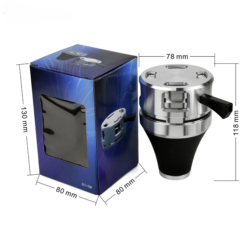

Water Pipe Smoking Accessories Metal Hookah Charcoal Holder Kit with Smoke Bowl Protable Tobacco Heater Chicha hookah bowl