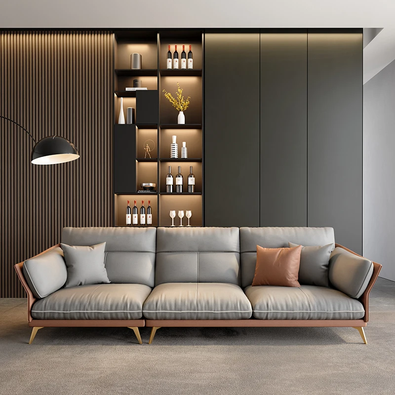 

Роскошный тканевый диван в скандинавском стиле без мытья, современная простая тканевая комбинированная латексная мебель для гостиной