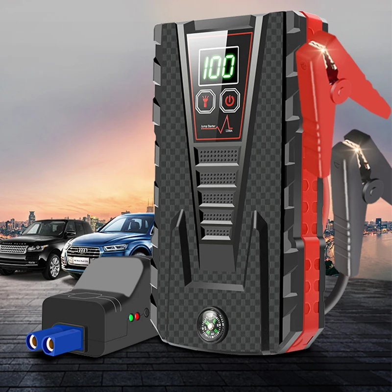 Пусковое устройство для автомобиля 22000 мАч внешний аккумулятор 12 В портативный