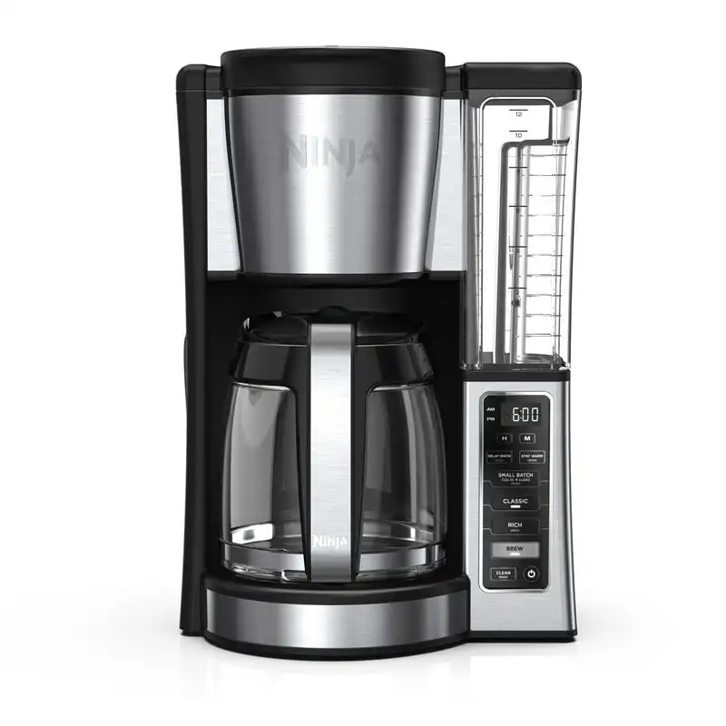 

12-Cup Programmable Coffee Maker, Glass Carafe, Stainless Steel, CE250