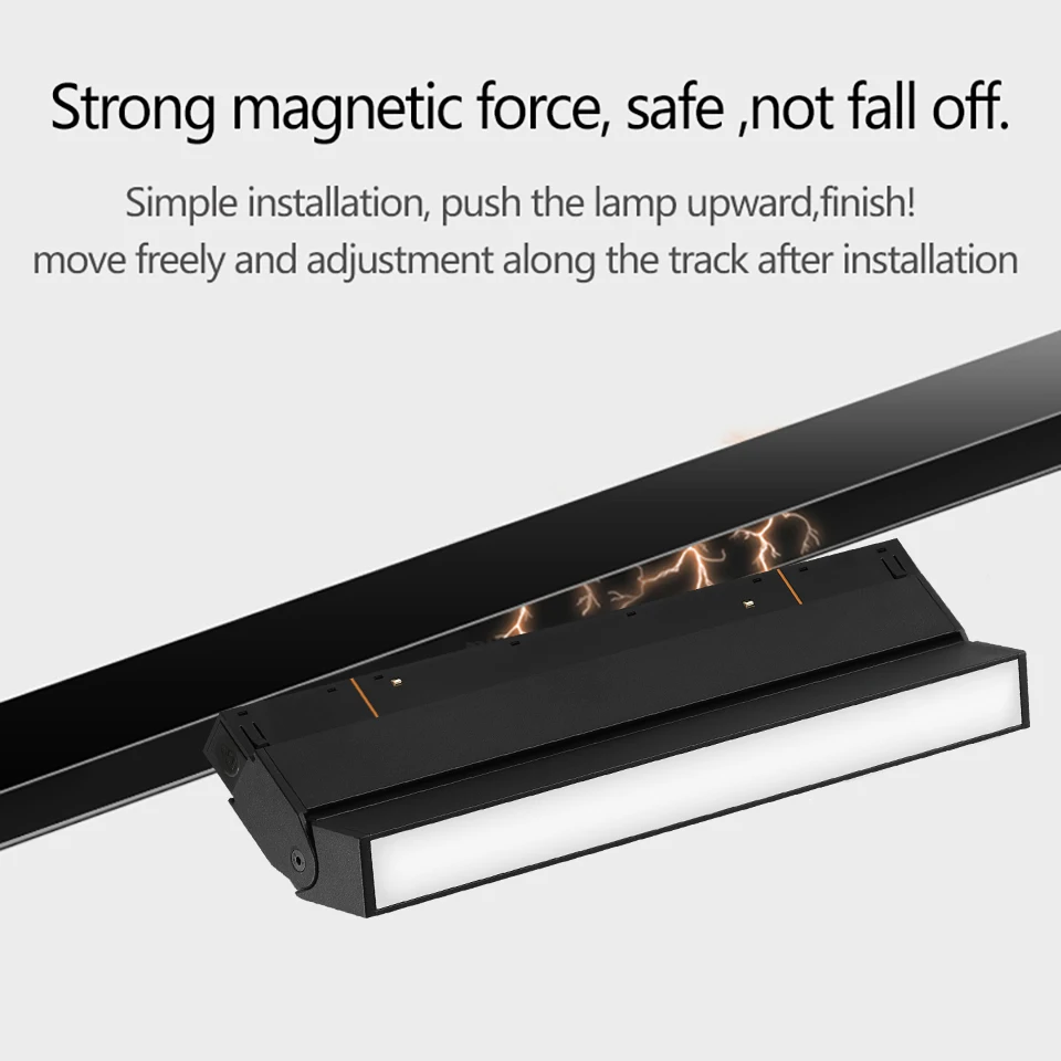 Магнитный Трековый светильник с регулируемой яркостью 48 В Dali складсветильник