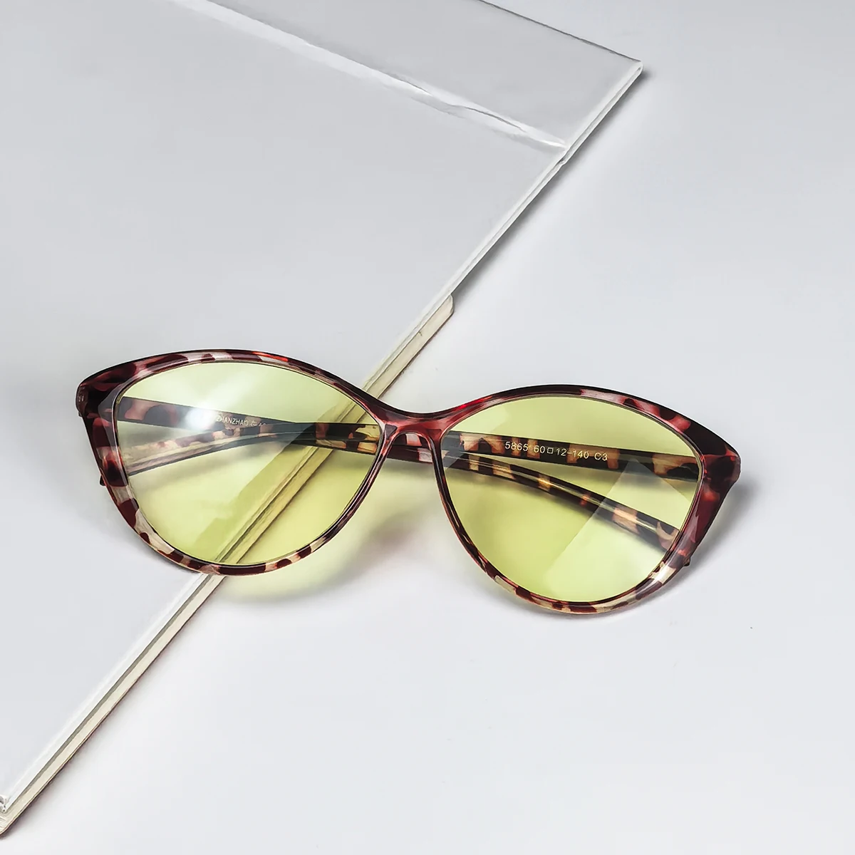 SHINU новые модные простые желтые очки кошачий глаз женские с защитой от синего