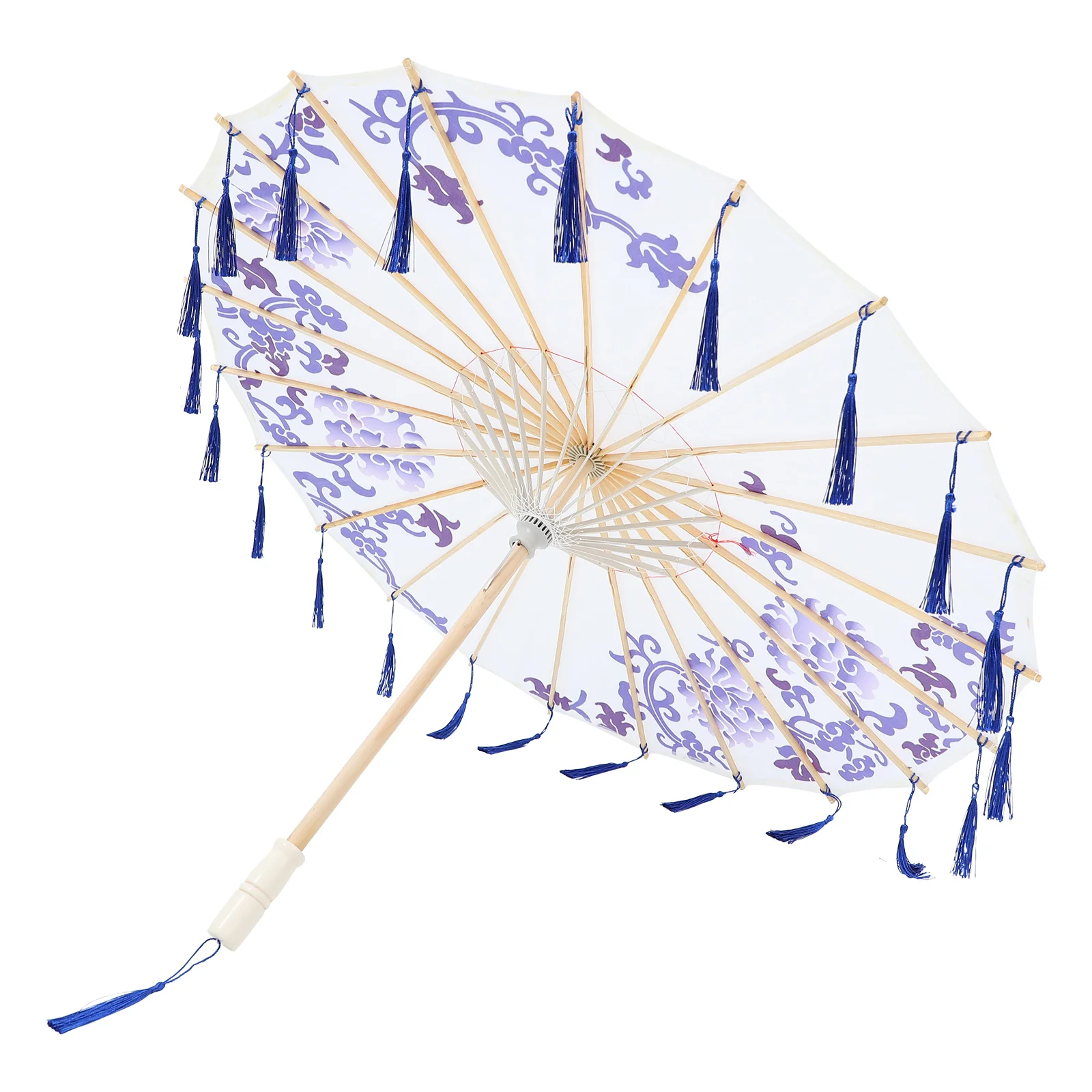 

Oil Paper Umbrella Classic Decor Japanese Decorative Delicate Festival Style Chinoiserie Rain Shading