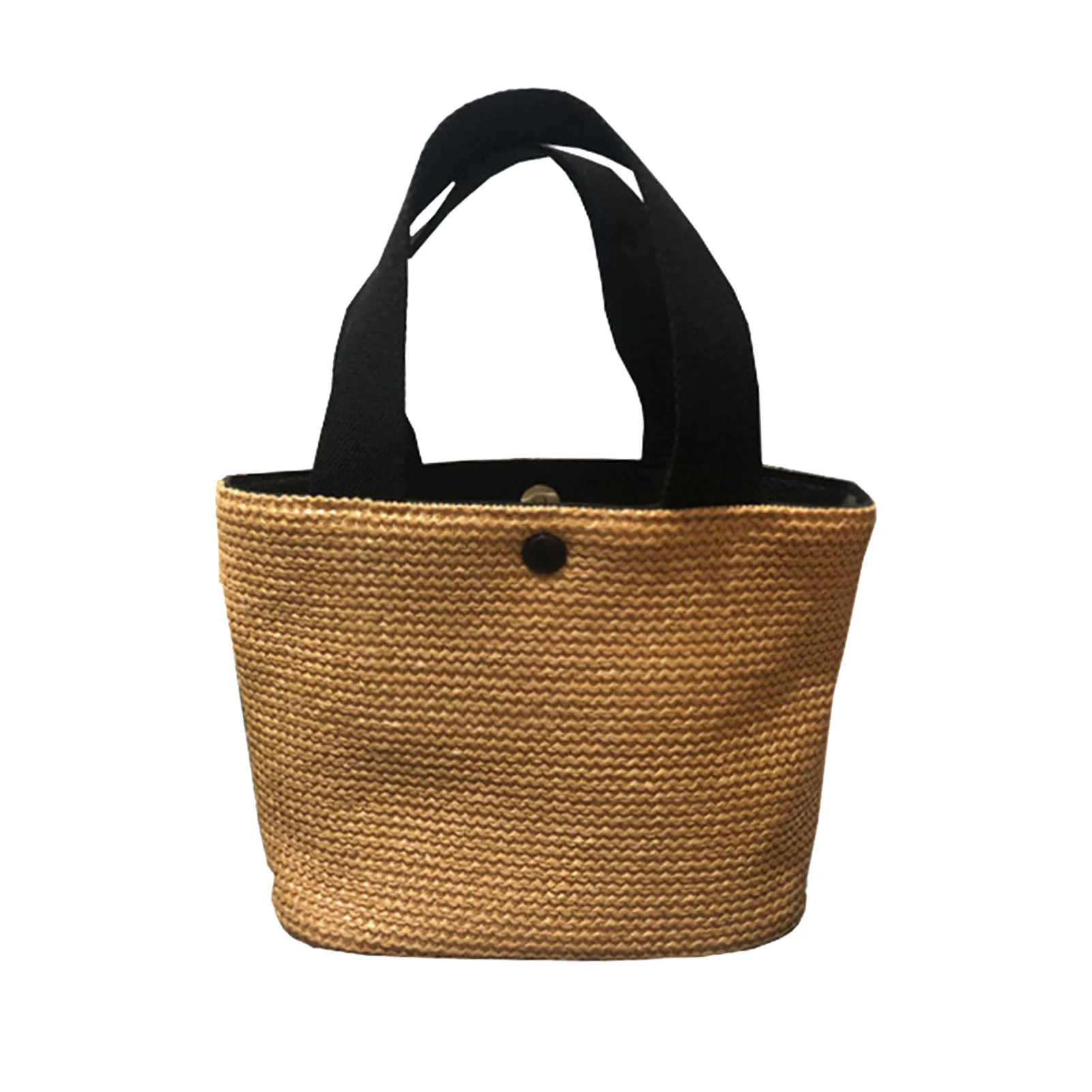 

Tote Casual Beach Travel Fashion Daily Large Capacity Summer Basket Bag Straw Woven Gift Portable Women Handbag Outdoor