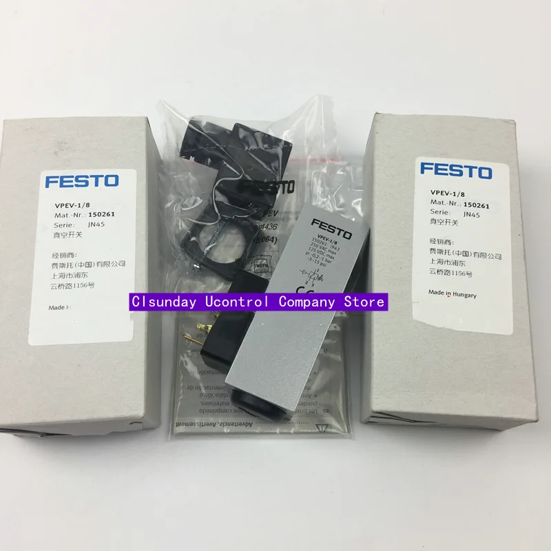 

Новый оригинальный переключатель вакуумного давления FESTO VPEV-W-KL-LED-GH/8