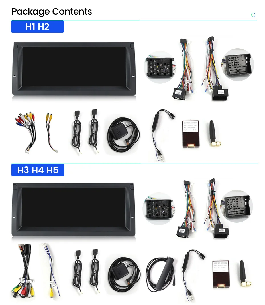 Android car intelligent system For bmw e39 android For BMW X5 E53 M5 E38 1996-2007 Car radio Stereo Multimedia Player Carplay images - 6