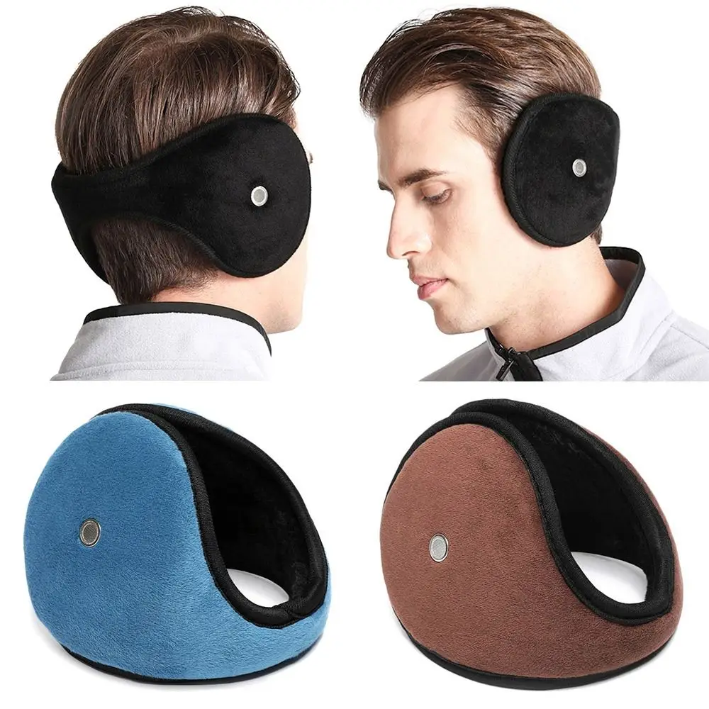 

2Pcs Winter Soft Warm Fluffy Earflaps Ear Warmer Plush Earmuffs Ear Cover