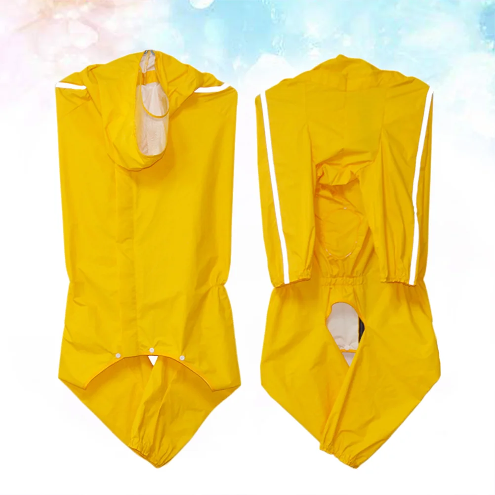 

Dog Pet Puppy Rain Jumpsuit Coveralls Disposable Rainwearoveralls Coat Jumpers Sweatshirts Coats Onesie Jacket Hooded Clothes