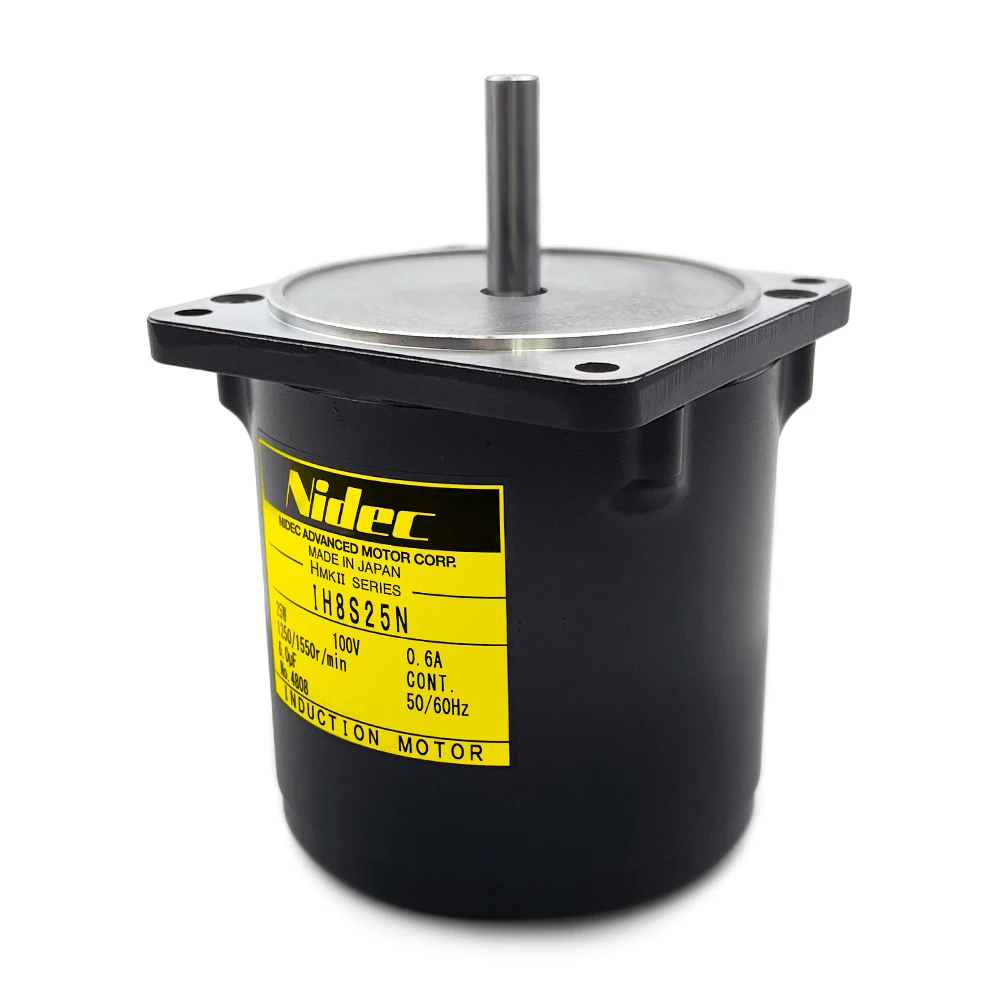 Простой в использовании 25 Вт индукционный двигатель Mo прямой вал IH8S25N Nidec Servo 0 6 А