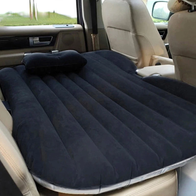 

Air Inflatable Travel Mattress Bed Universal For Back Seat Multi Functional Sofa Pillow Outdoor Camping Mat Cushion In Stock