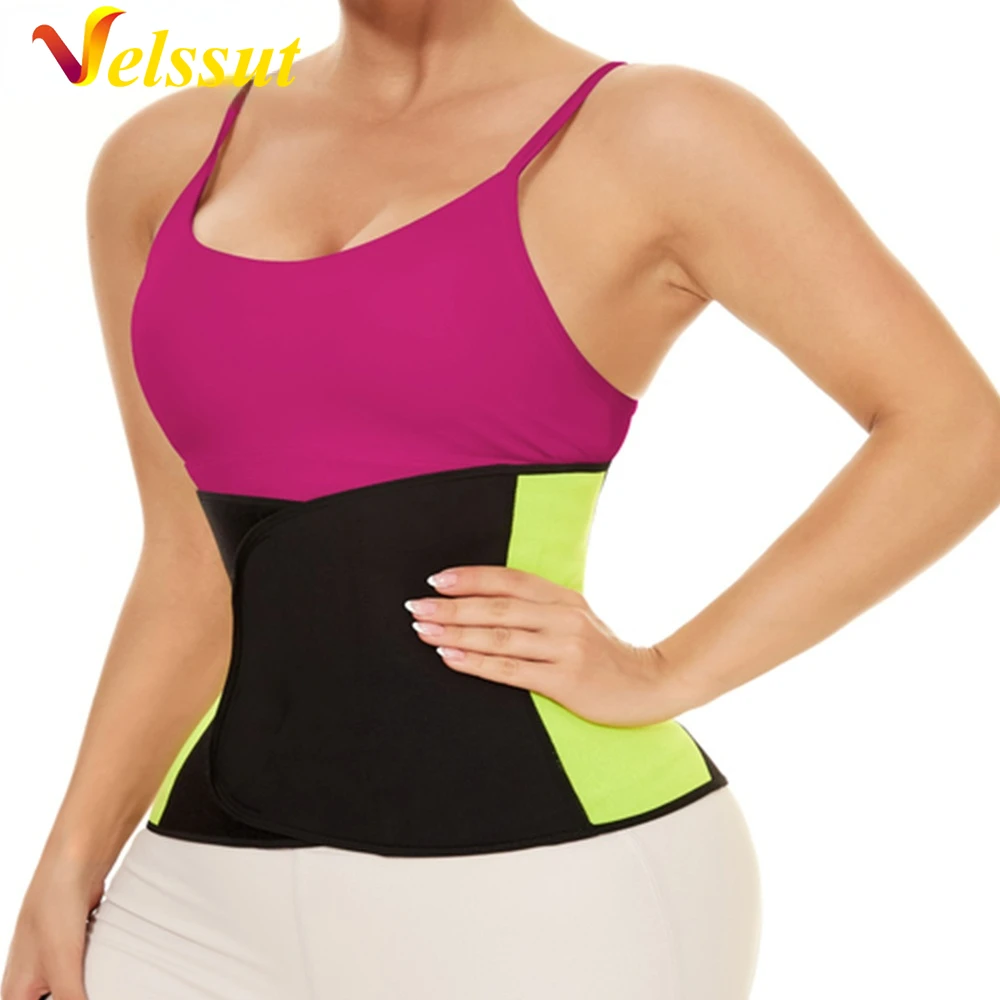 

Velssut Women Neoprene Body Shapers Corset Fajas Weight Loss Sauan Sweat Girdle Shapewear Slimming Waist Trainer Support Belt