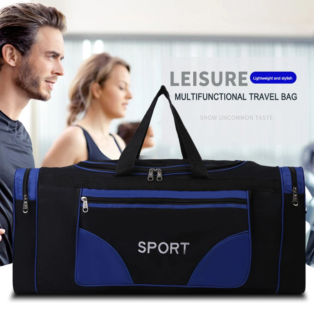 Waterproof Nylon Gym Bags Outdoor Yoga Sports Training Handbag Men Women Fitness Travel Storage Crossbody Sport Bags