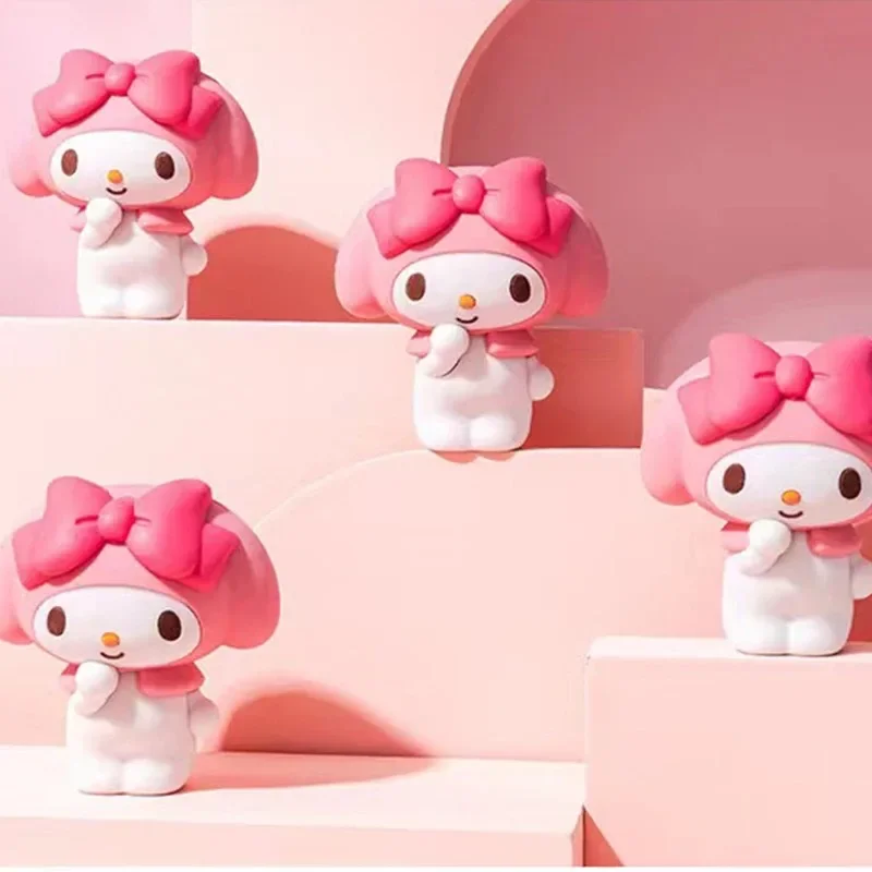 2023 Sanrio Mymelody Kuromi Cinnamoroll креативная мультяшная фигурка ластик мини забавное