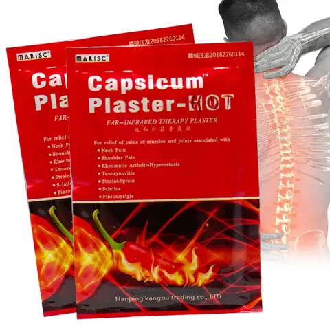 Marisc травяной экстракт обезболивающий пластырь для суставов 8 шт