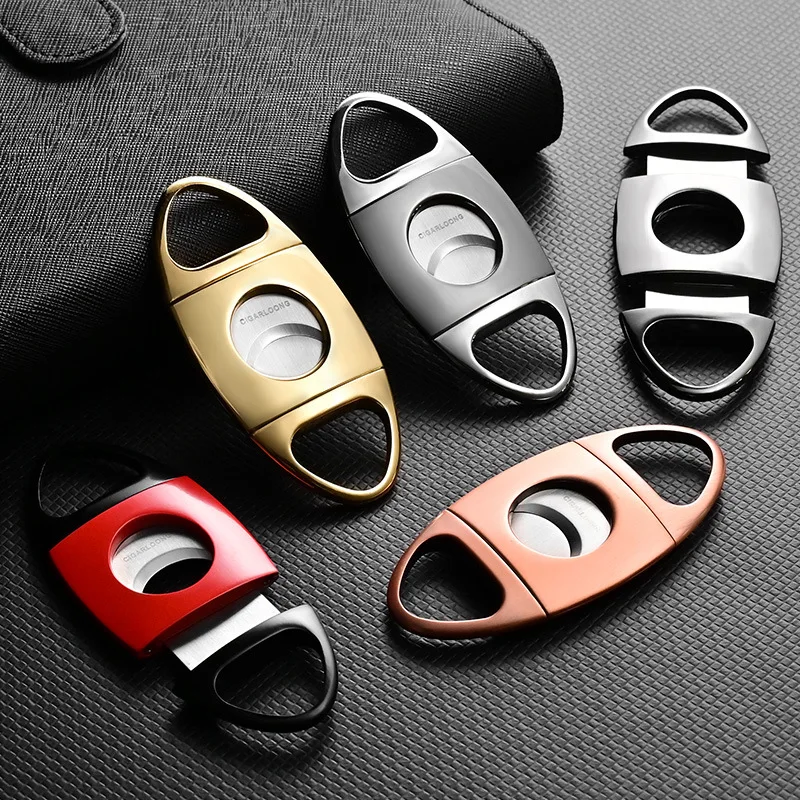 

Cigar Scissors, Metal Stainless Steel, Sharp, Smooth, Thickened, Portable Cigar Cutter, Cigarette Cutter