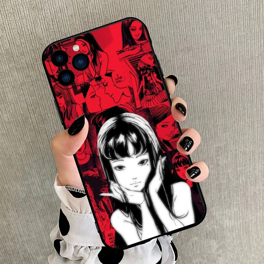 Чехол для телефона Junji Ito с принтом ужасов манга iPhone 8 11 12 13 14 15 Mini X XR XS PRO MAX Plus