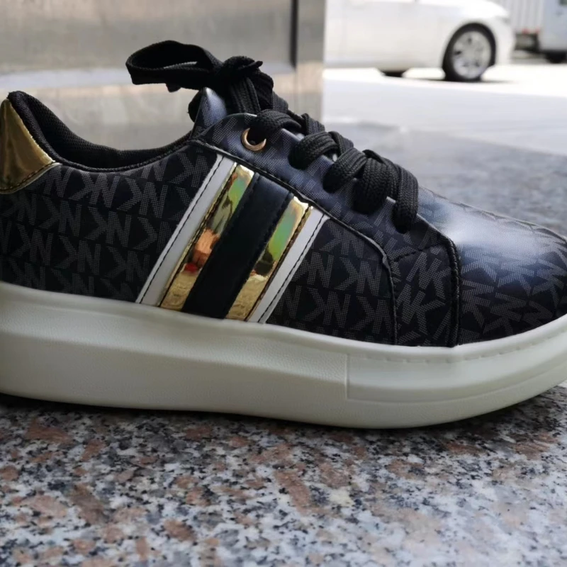 Middle-aged and Elderly Mothers, Sports and Leisure Shoes for Women  Lace Up Sports Shoes Women's 2023 New Letter Casual Shoes