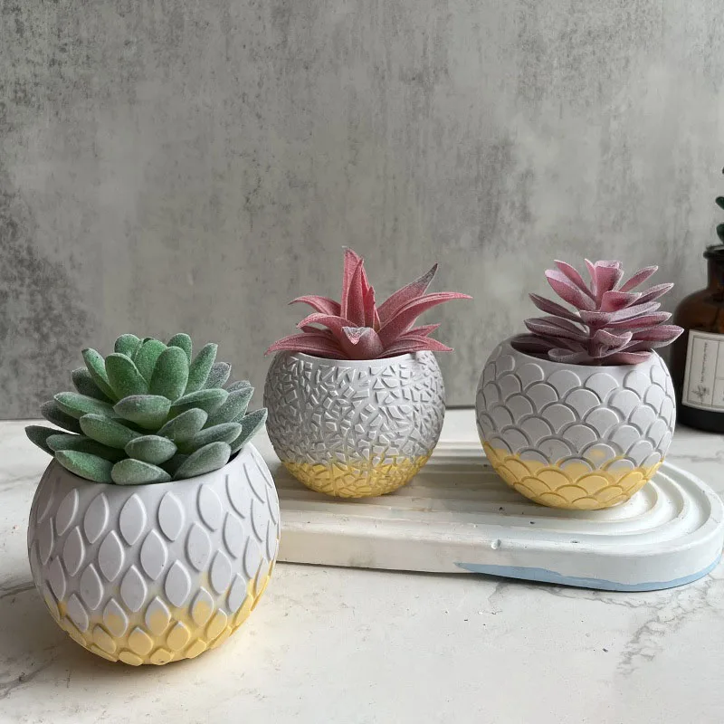 

DIY Vase Silicone Mold Concrete Aromatherapy Plaster Flower Pot Molds Candle Jar Epoxy Resin Storage Box Mould Handmade Crafts