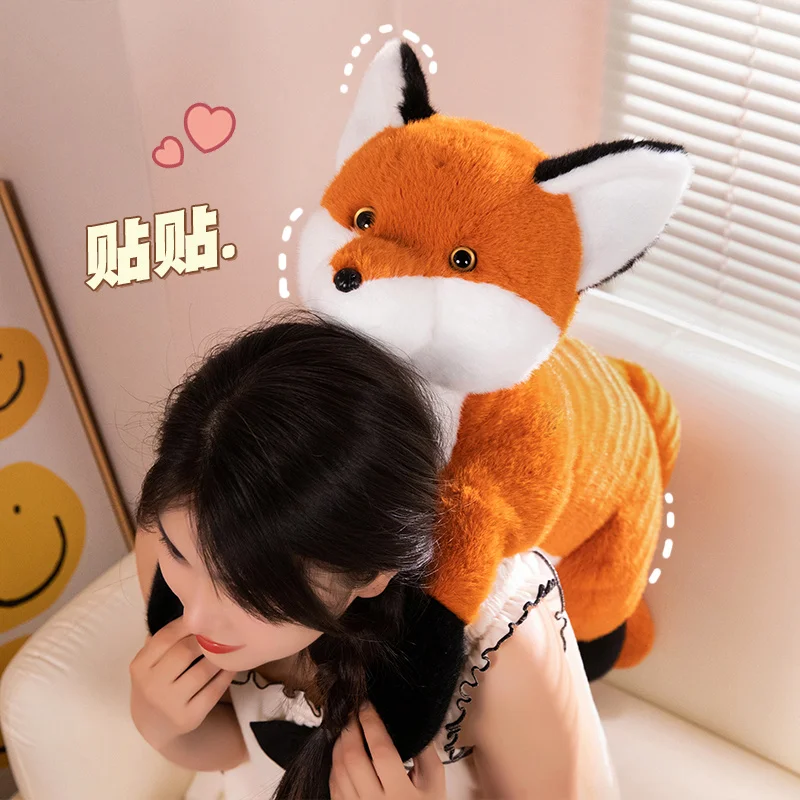 Плюшевая лиса LGZA 45/65/90 см