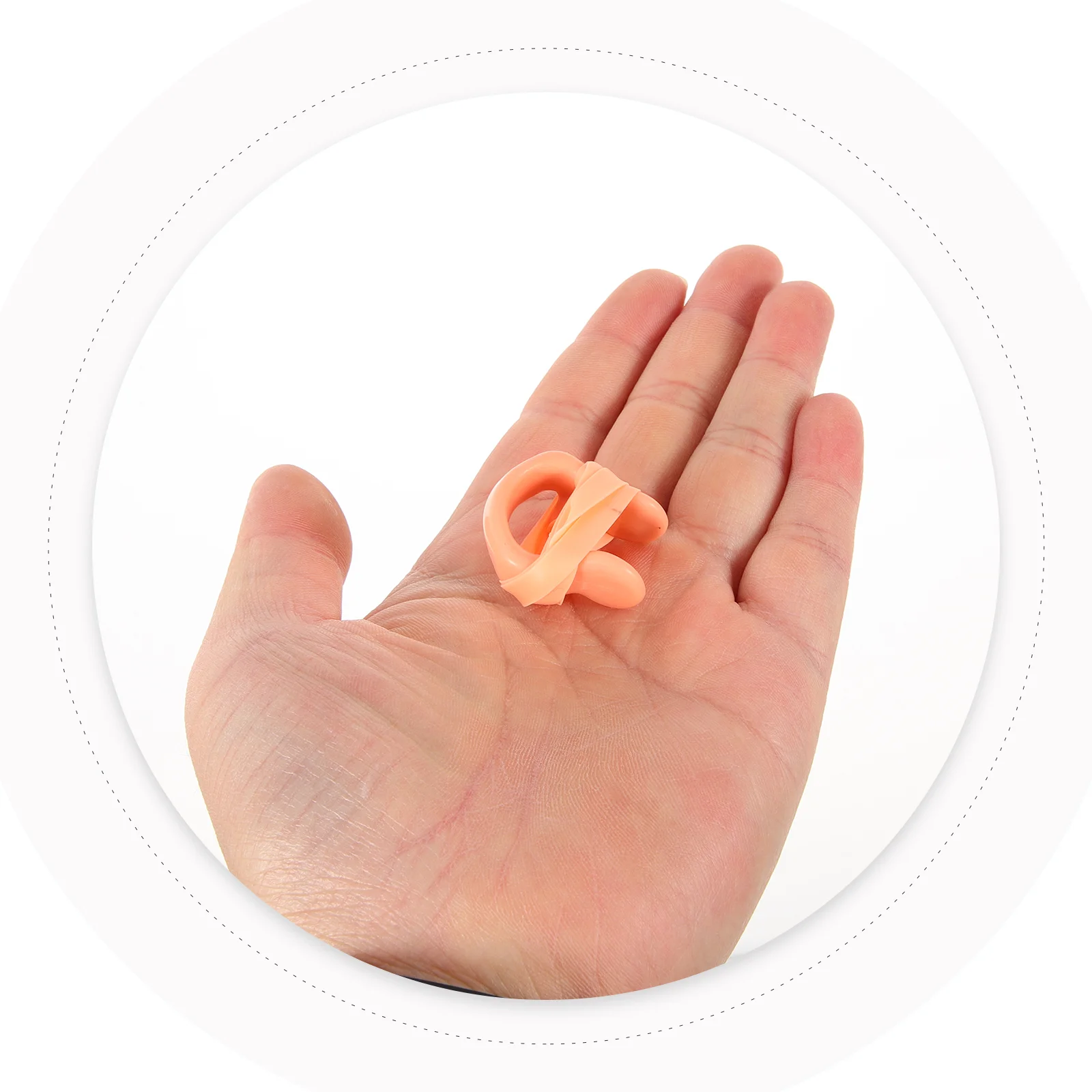 Зажим для носа плавания VORCOOL со шнурком удобные латексные заглушки детей и