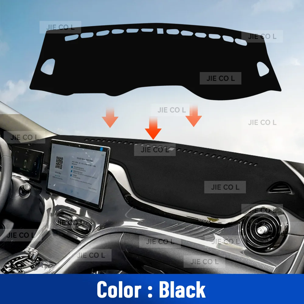 

Для BYD E2 EV 2024, коврик для приборной панели автомобиля, коврик для солнцезащитного козырька, противоскользящий ковер, коврик для переднего окна, защита, автоаксессуары