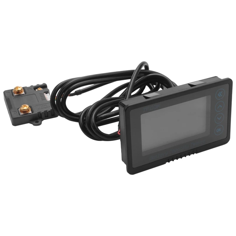 Тестер емкости аккумулятора TF03K-B измеритель напряжения с ЖК-дисплеем для