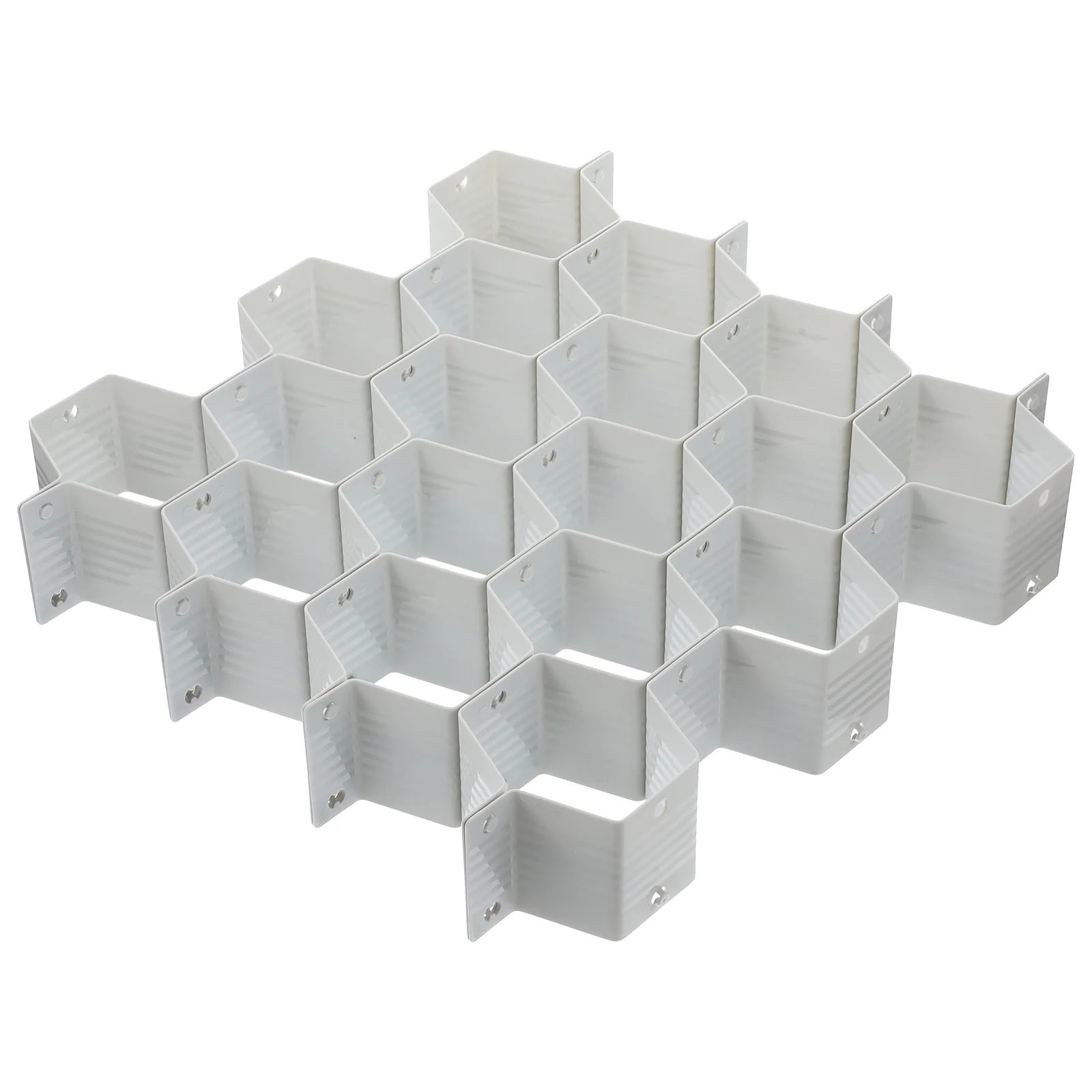 

Separator Drawer Household Plastic Dividers Storage DIY Office Abs Socks Sub-grid Organizers