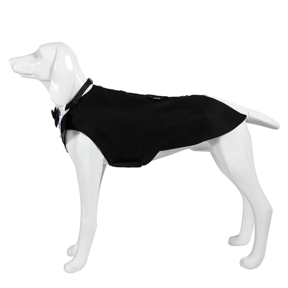 

Dogpet Dogs Tuxedo Suit Costume Formalwedding Tux Clothing Puppy Outfits Birthday Set Tiesuits Wear Shirt Outfit Tuxedos Bandana